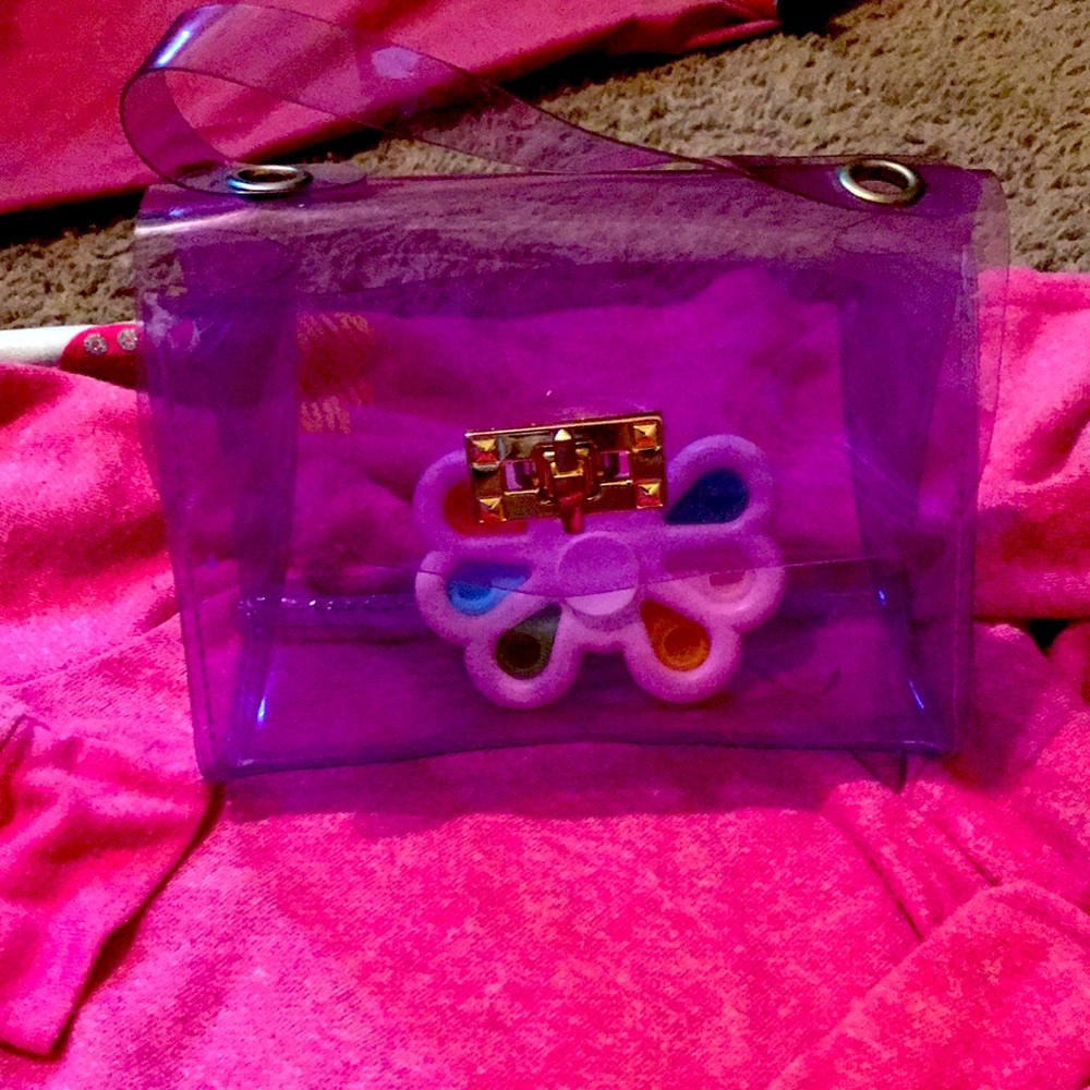 Cute purse with fidget